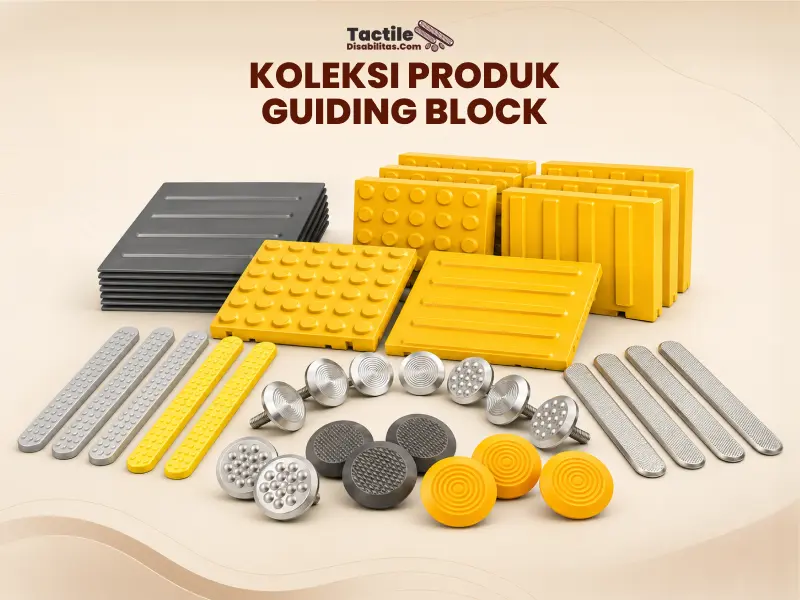 Cara Pemasangan Guiding Block Berdasarkan Material
