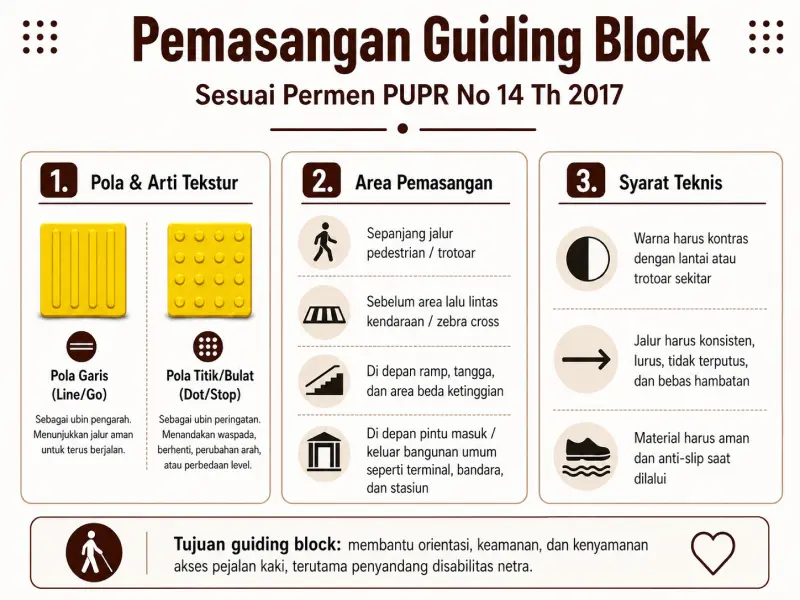 Teknis Pemasangan sesuai Permen PUPR No 14 Th 2017